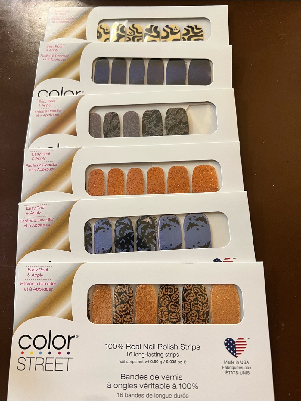 Halloween and Fall Color Street Set